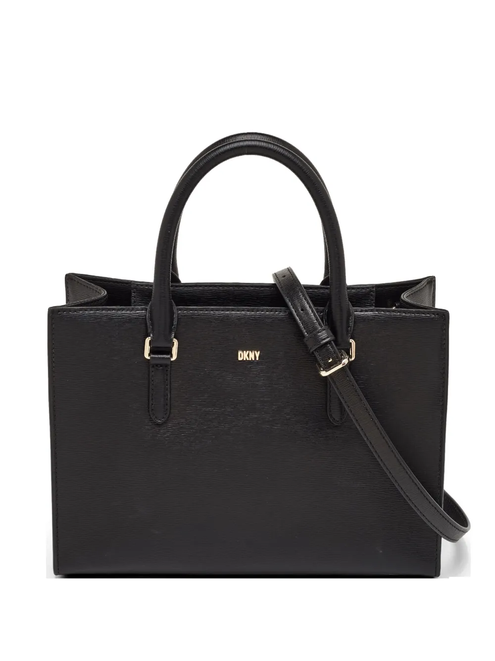 DKNY Bryant leather tote bag - Black