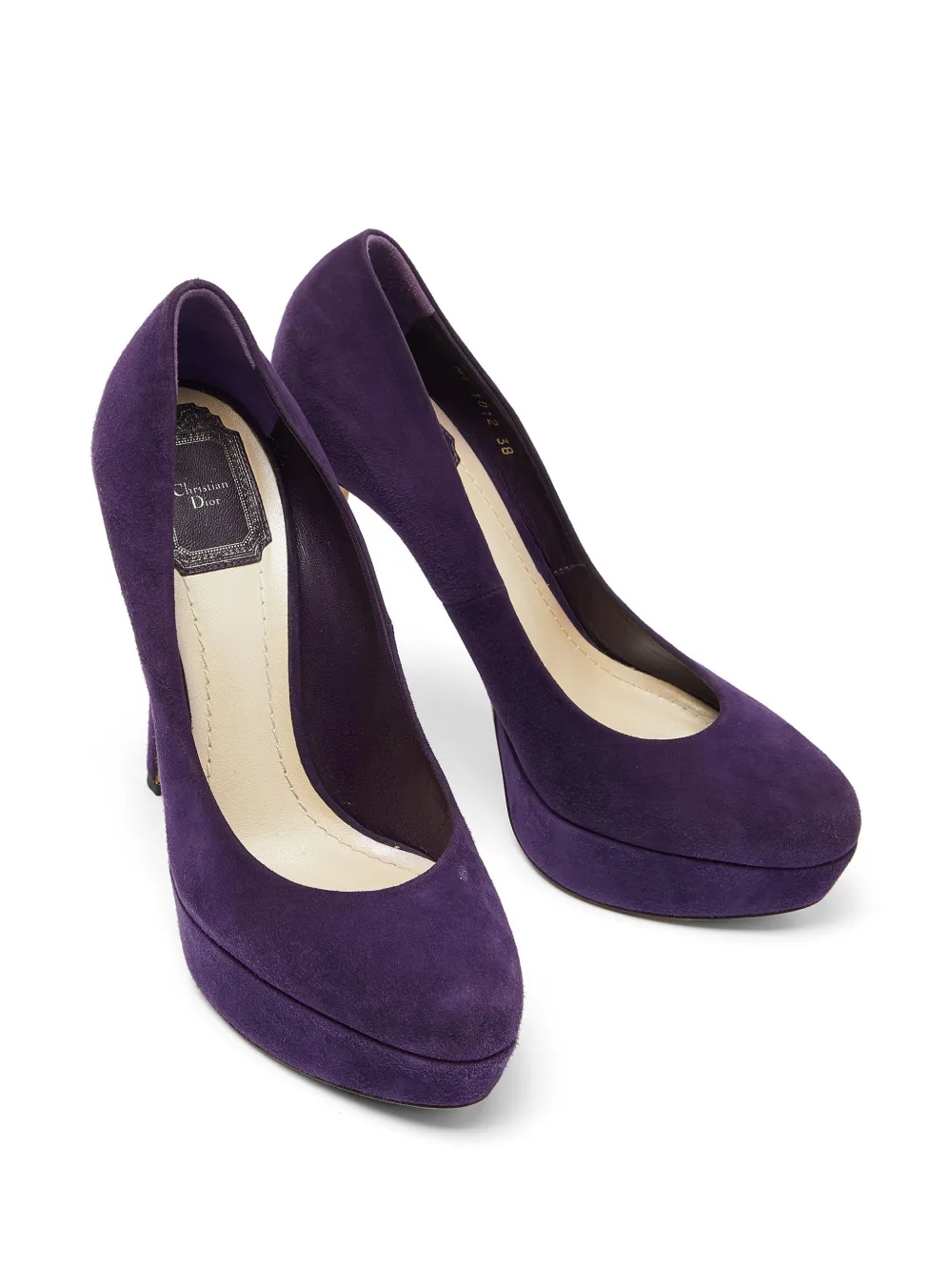Christian Dior Pre-Owned Miss Dior platform pumps - Purple