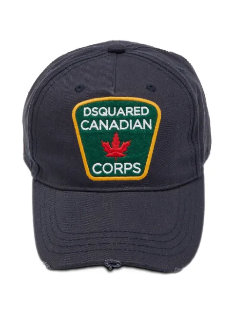 DSQUARED2 Canadian Corps canvas baseball cap