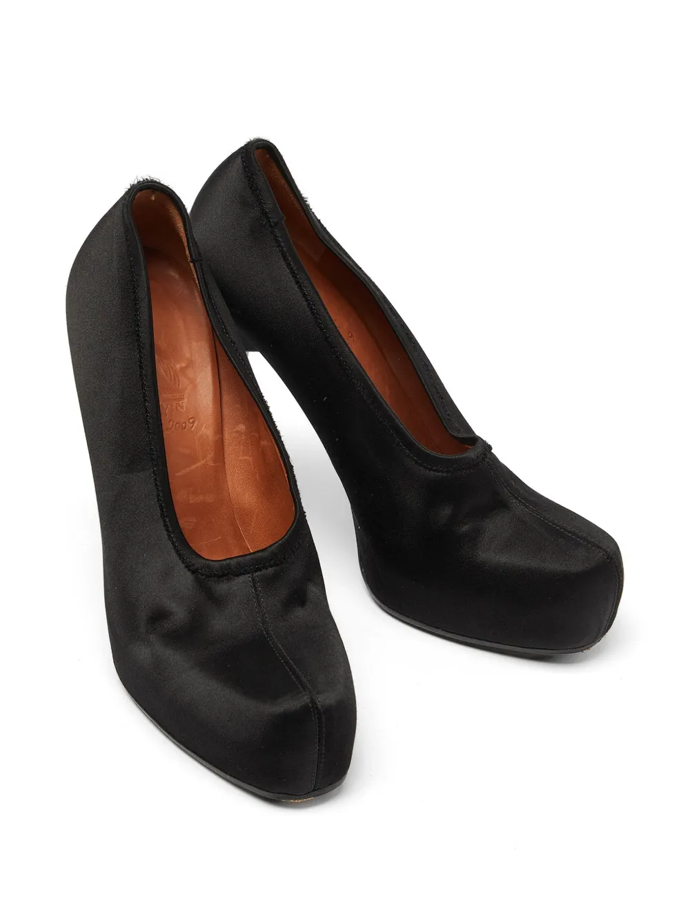 Lanvin Pre-Owned platform pumps - Nero