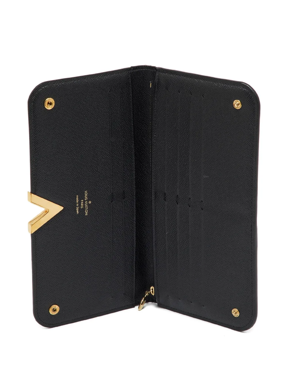 Louis Vuitton Pre-Owned 2016 Kimono Monogram wallet - Black