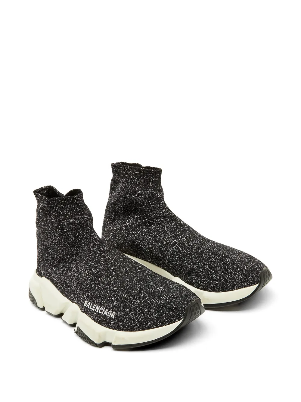 Balenciaga Pre-Owned knitted sneakers - Schwarz