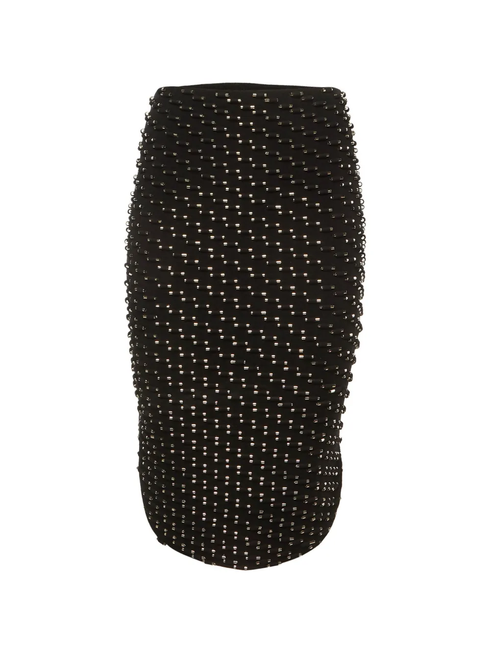 Kenzo Pre-Owned studded knit skirt - Nero