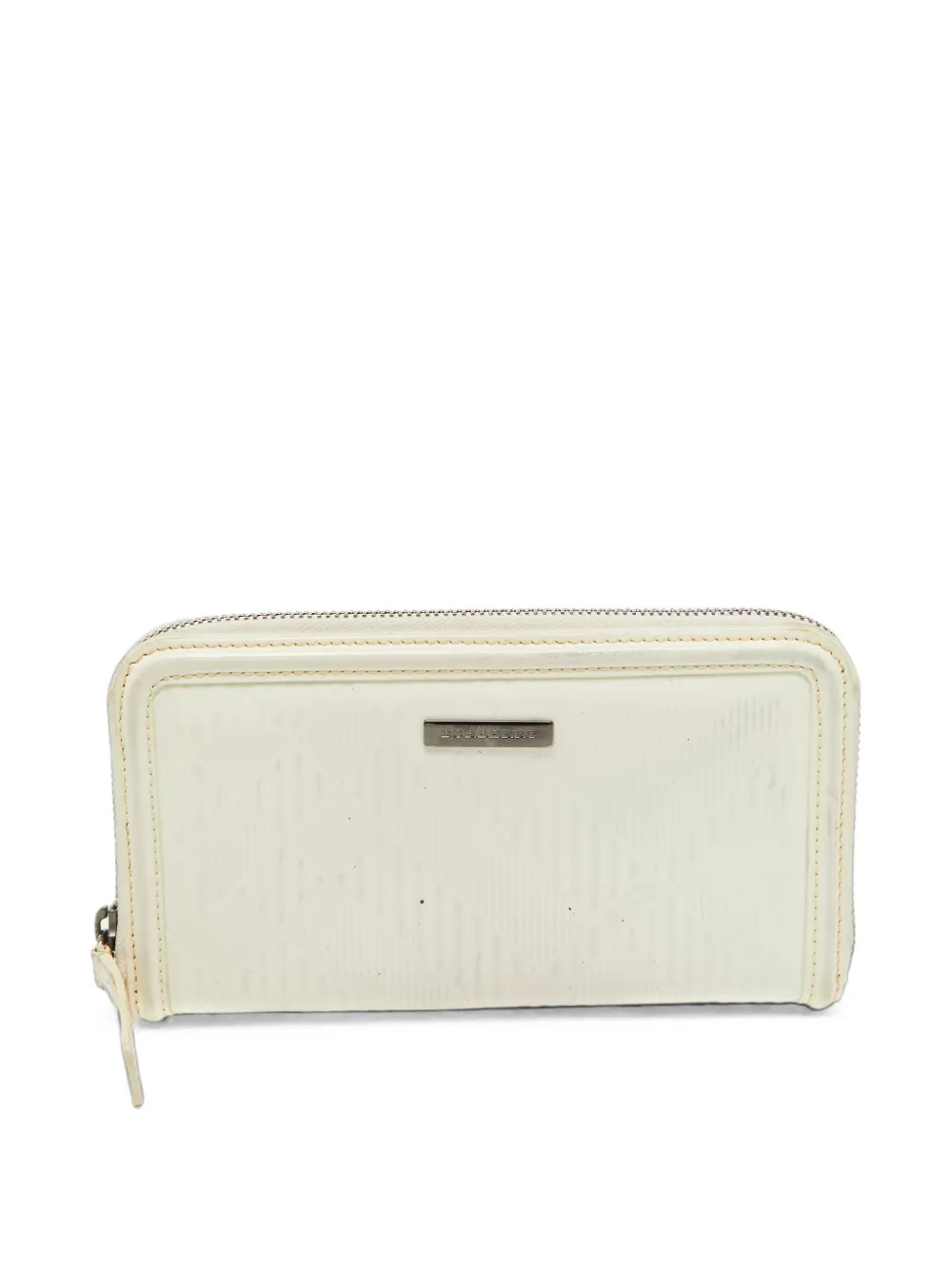 Burberry Pre-Owned Portemonnaie mit Reißverschluss - Weiß