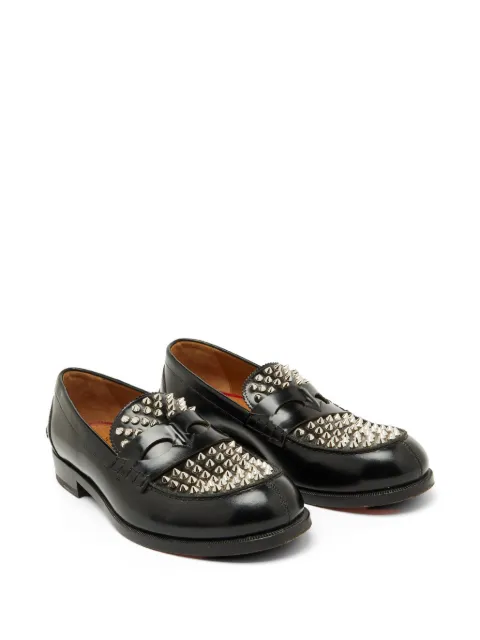 Christian Louboutin Pre-Owned Montezupik spike loafers