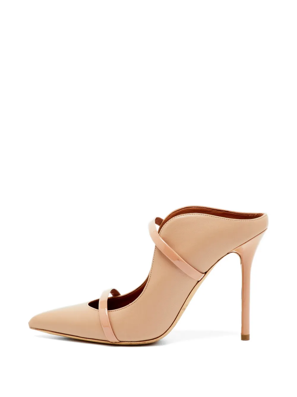 Malone Souliers Maureen pointed toe mules - Toni neutri
