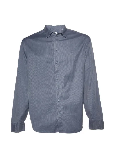 Armani Vintage striped long-sleeve shirt