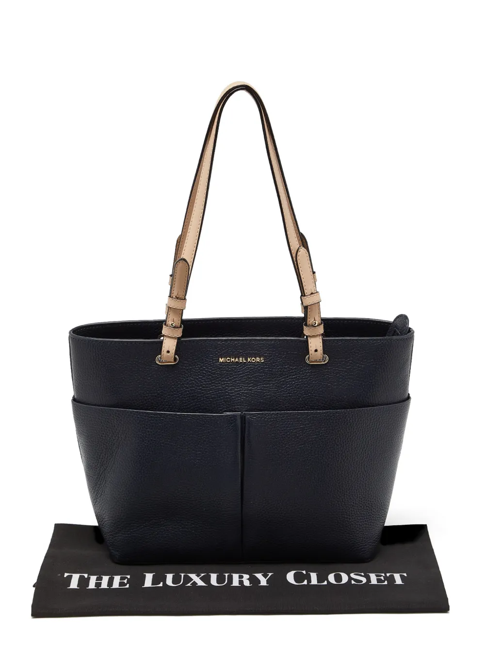 Michael Kors Vintage Bedford leather tote bag - Blu