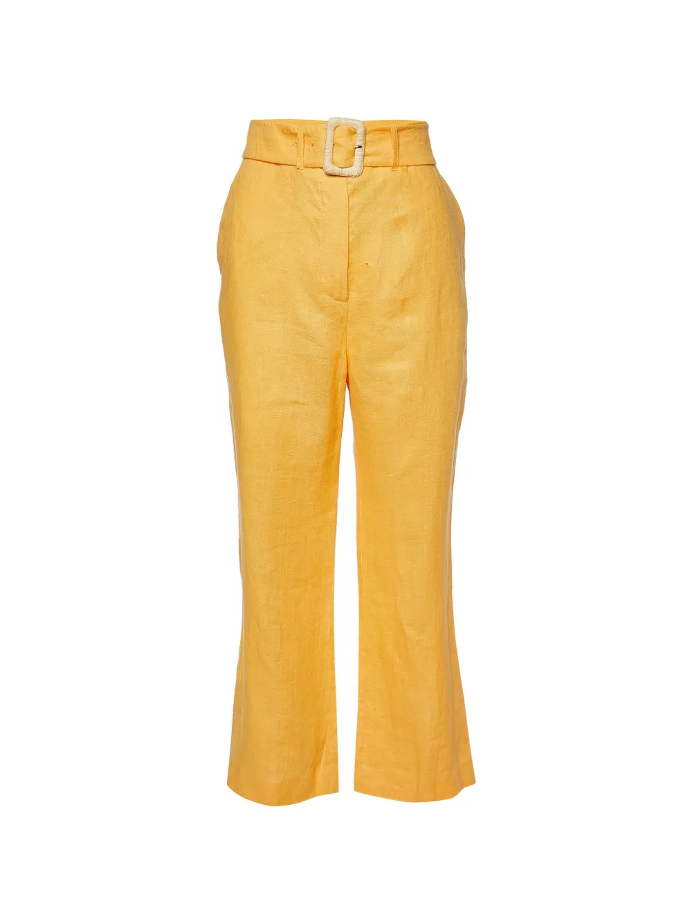 Nanushka linen trousers - Giallo