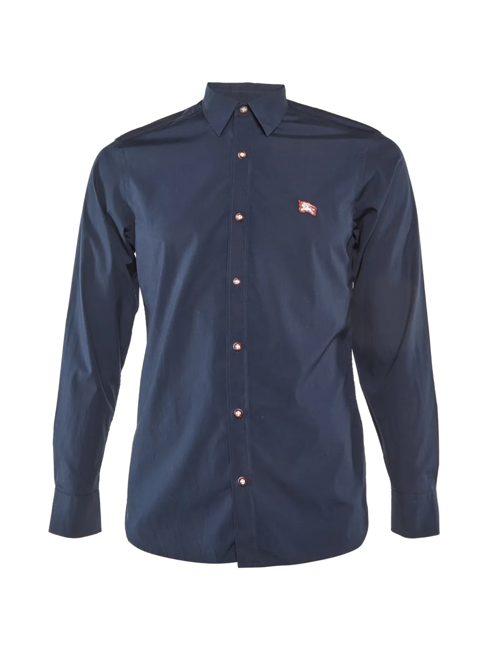 Burberry Pre-Owned William long-sleeve shirt - Blue