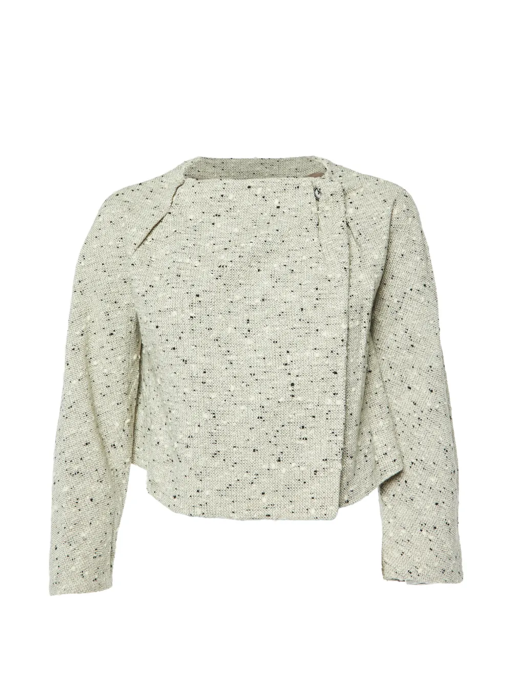 Pre-owned Marni Bouclé-knit Jacket In Neutral