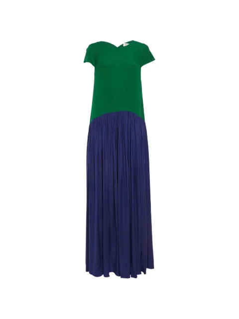Kenzo Pre-Owned vestido largo con cuello redondo