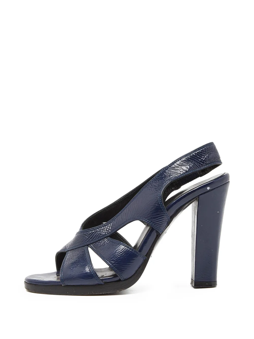 Balenciaga Pre-Owned slingback sandals - Blau