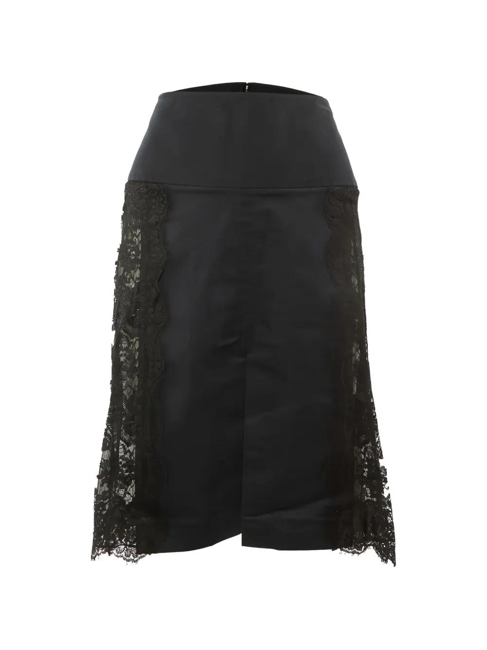 Dolce & Gabbana Pre-Owned lace corset mini dress - Nero