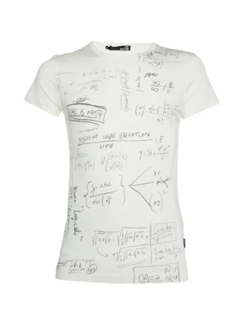 Love Moschino graphic-print T-shirt