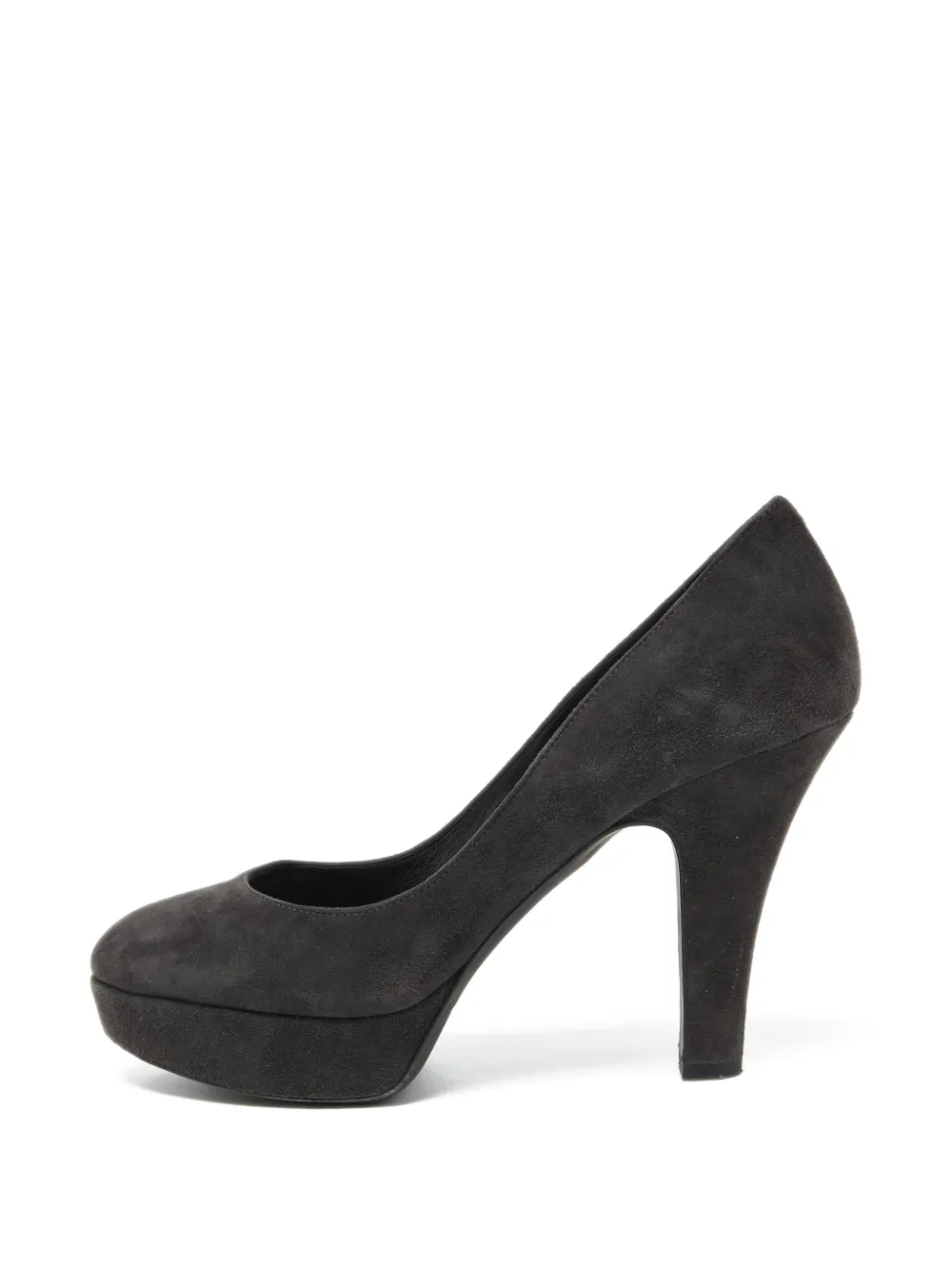 Dolce & Gabbana Pre-Owned platform suede pumps - Nero