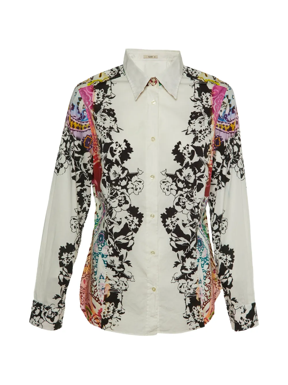 Etro Pre-Owned Camicia a fiori - Bianco