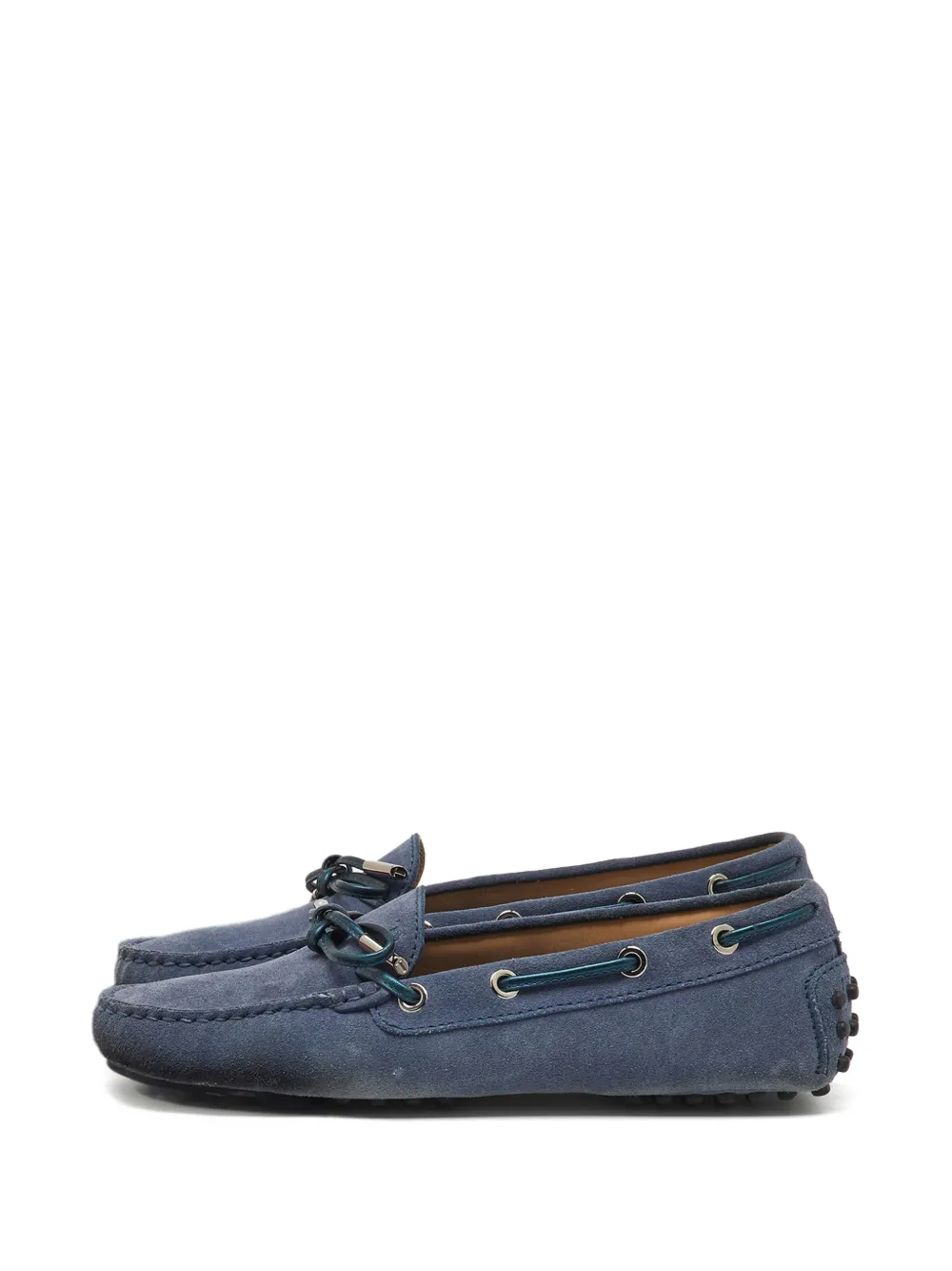 Tod's Vintage Gommino bow loafers - Blau