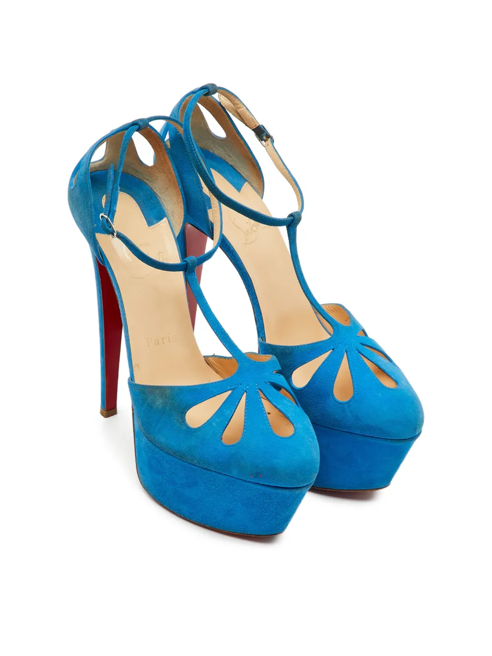 Christian Louboutin Pre-Owned escarpins Mayada - Bleu