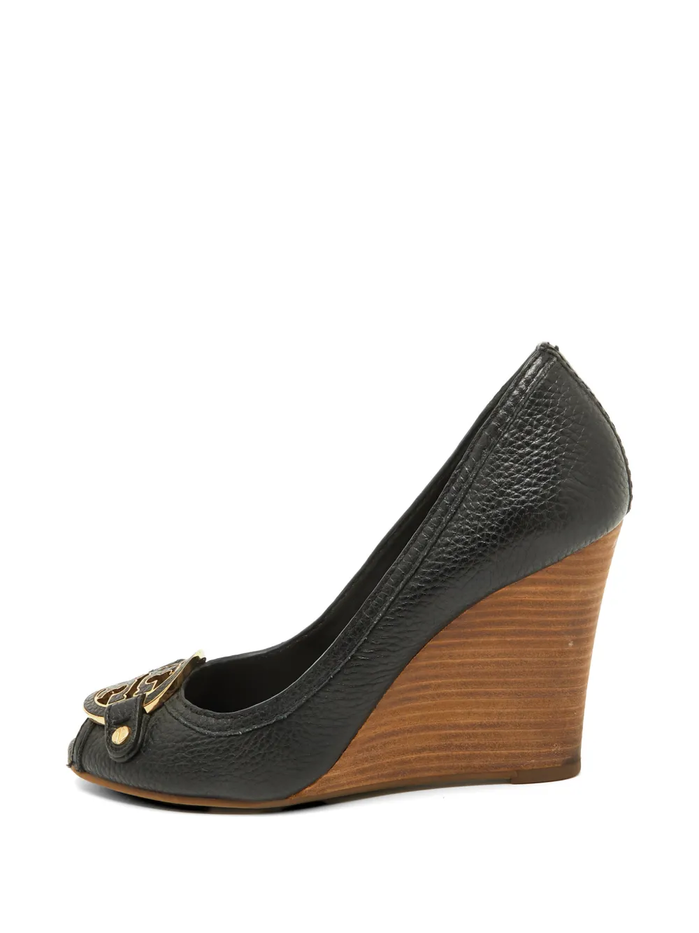 Tory Burch peep-toe pumps - Schwarz