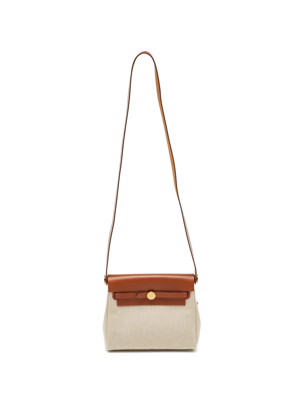 Hermès Pre-Owned 2024 20 Herbag zip shoulder bag - Toni neutri