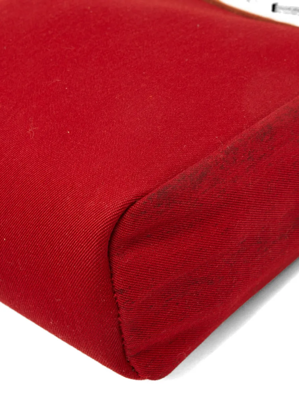 Hermès Pre-owned TPM Herbag Shoulder Bag in Red, view 3