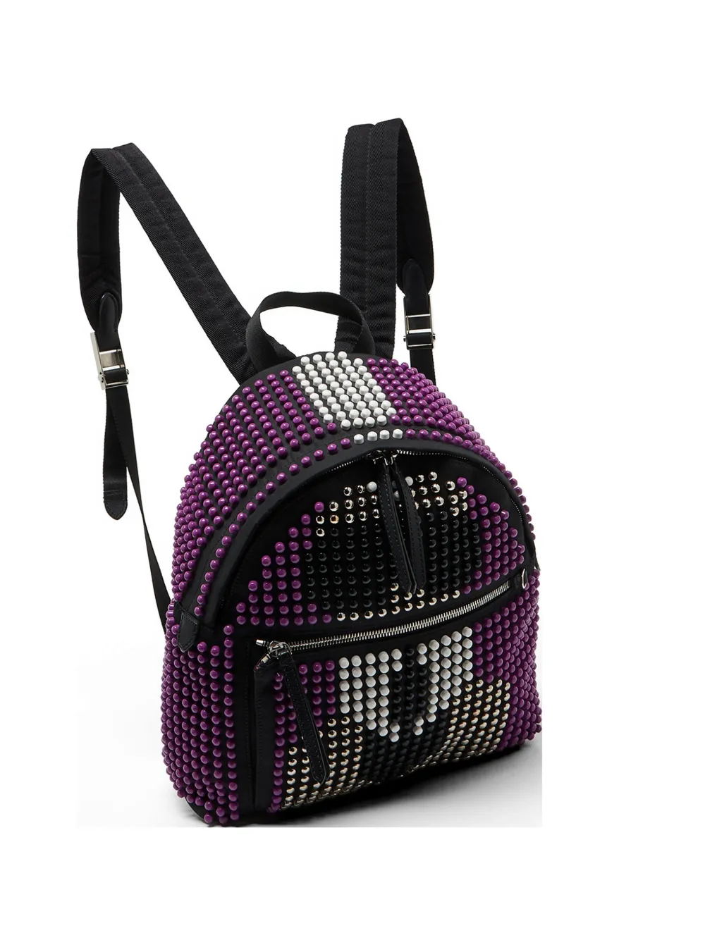 Fendi Pre-Owned 2015 Karlito beaded backpack - Viola