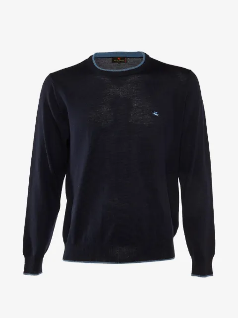 Etro Pre-Owned Pegasus embroidered sweater