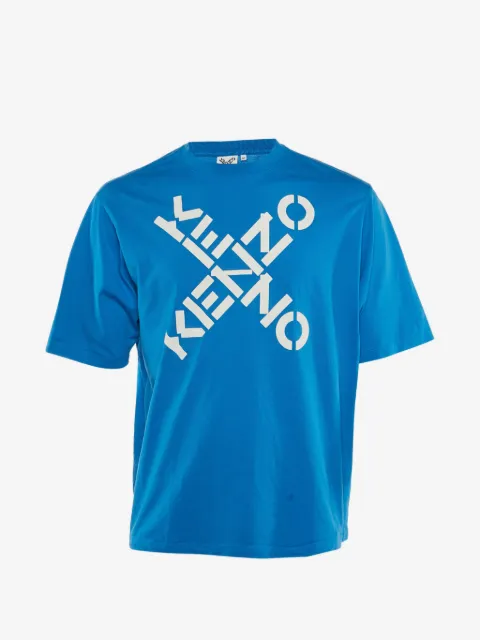 Kenzo Pre-Owned logo print crew neck T-Shirt