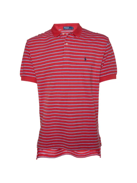 Polo Ralph Lauren Vintage playera tipo polo de algodón con rayas estampadas