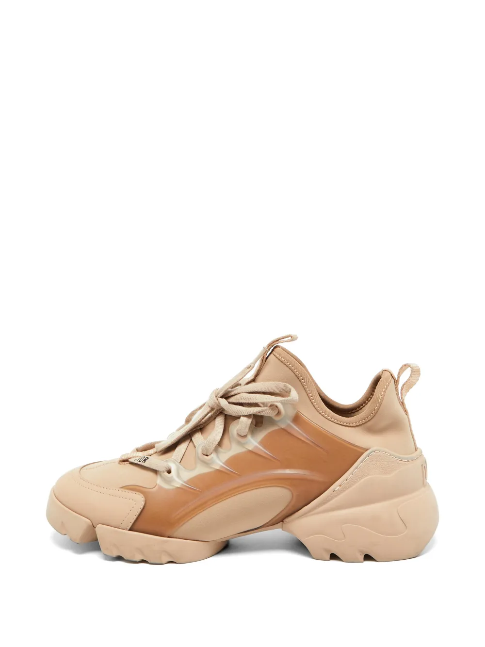 Christian Dior Pre-Owned D-Connect sneakers - Nude