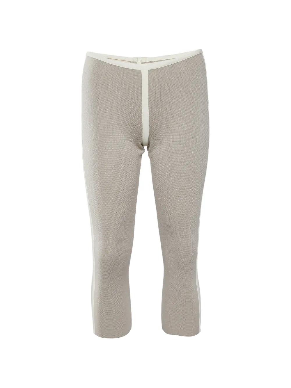 Marni Pre-Owned knitted cropped trousers - Toni neutri