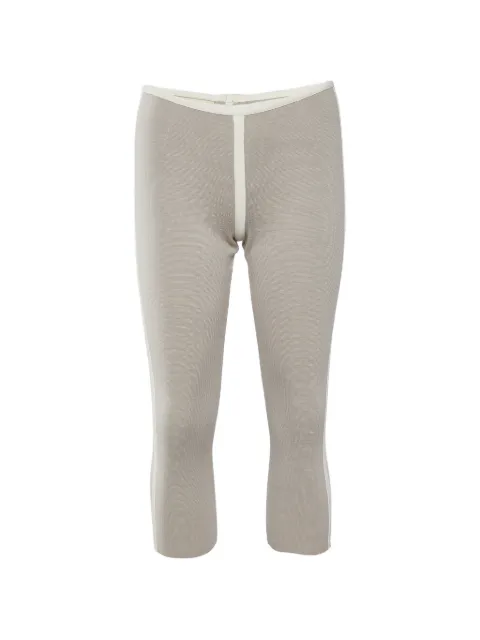 Marni Pre-Owned knitted cropped trousers