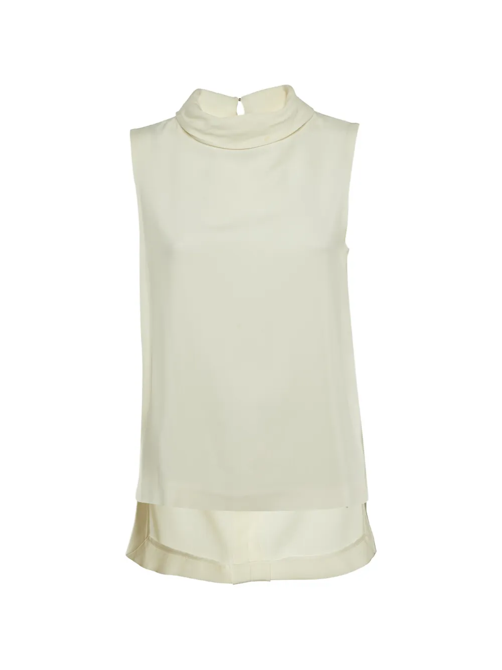JOSEPH sleeveless turtleneck top - Bianco