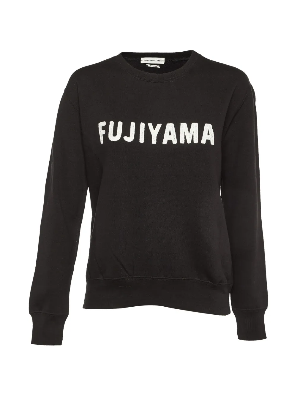 MARANT ÉTOILE sweat Fujiyama à broderies - Noir MARANT ÉTOILE sweat Fujiyama à broderies - Noir