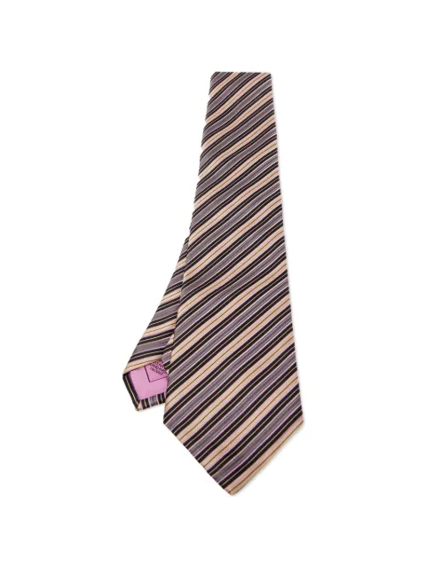 Brioni Vintage stripe-pattern tie