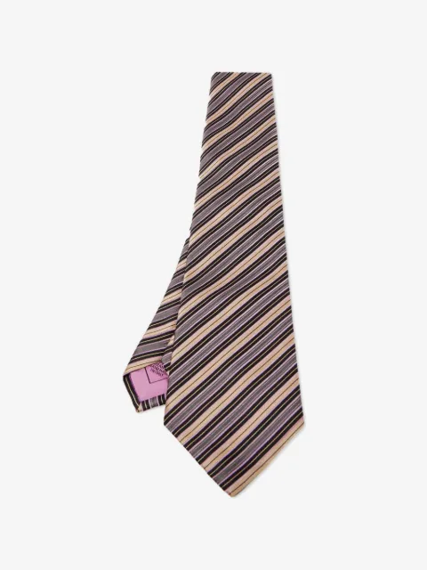 Brioni Vintage stripe-pattern tie