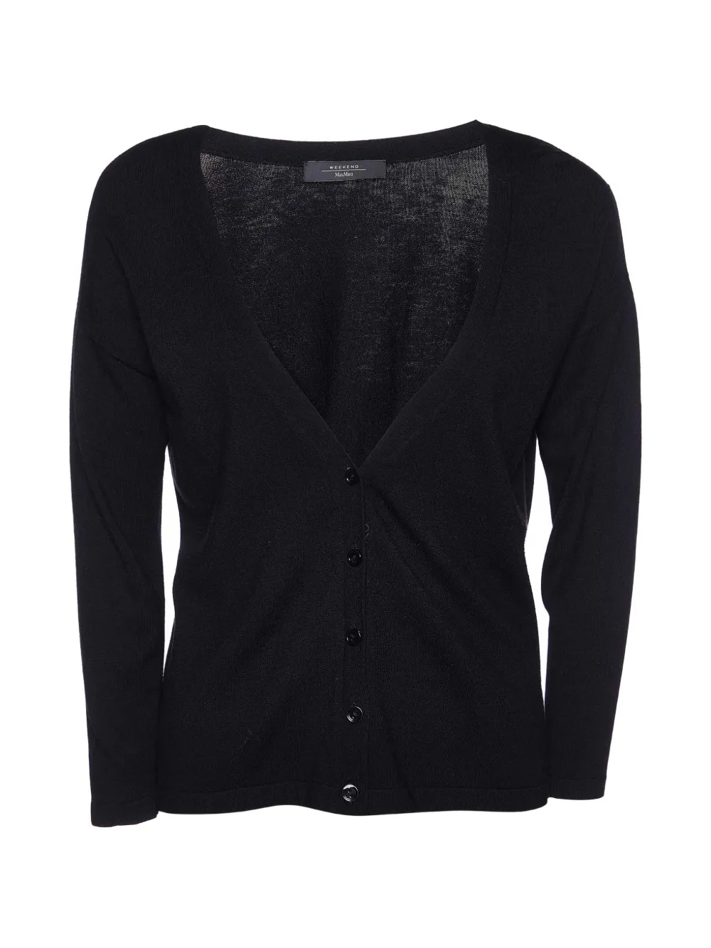 Weekend Max Mara knit button-front cardigan - Schwarz