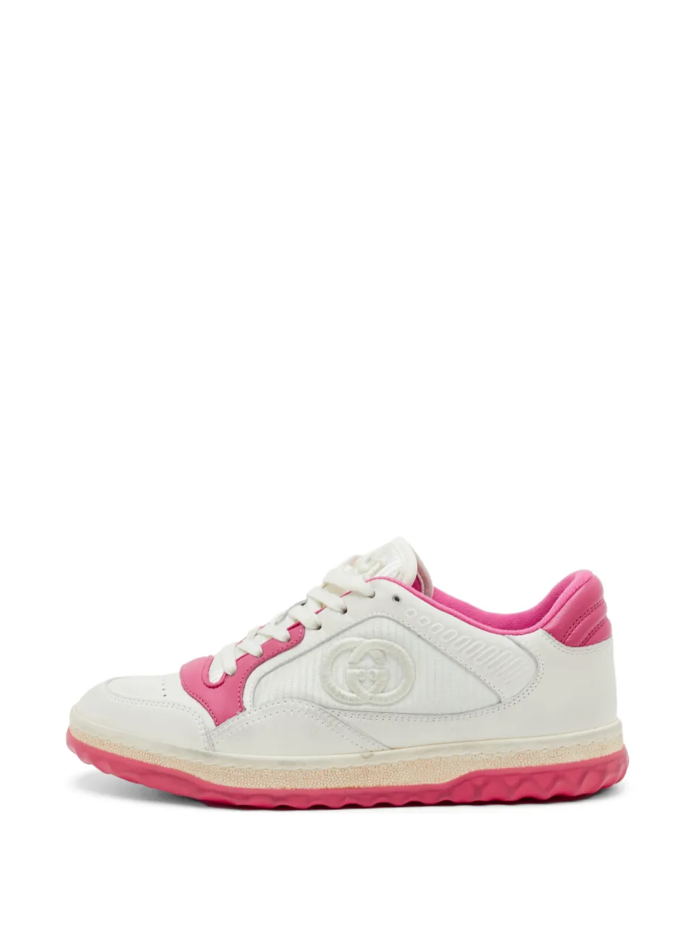 Gucci Pre-Owned MAC80 lace-up sneakers - Weiß