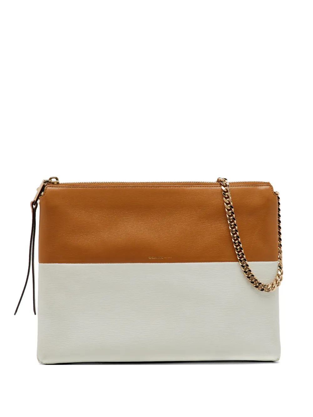 Coach Medium chain-link shoulder bag - Toni neutri
