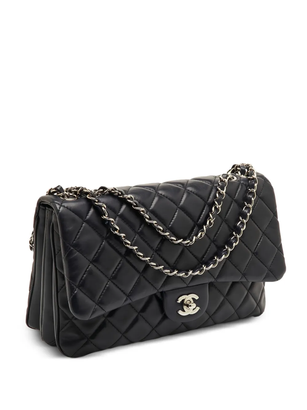 CHANEL Pre-Owned CC turn-lock flap shoulder bag - Blu