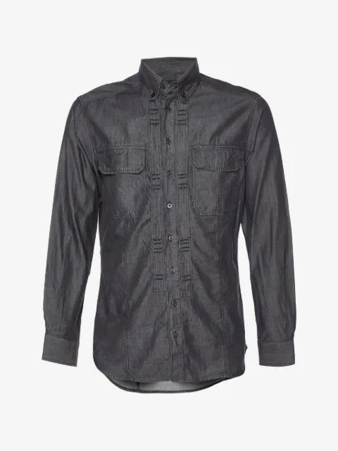 Just Cavalli Vintage chemise boutonnée à détails plissés