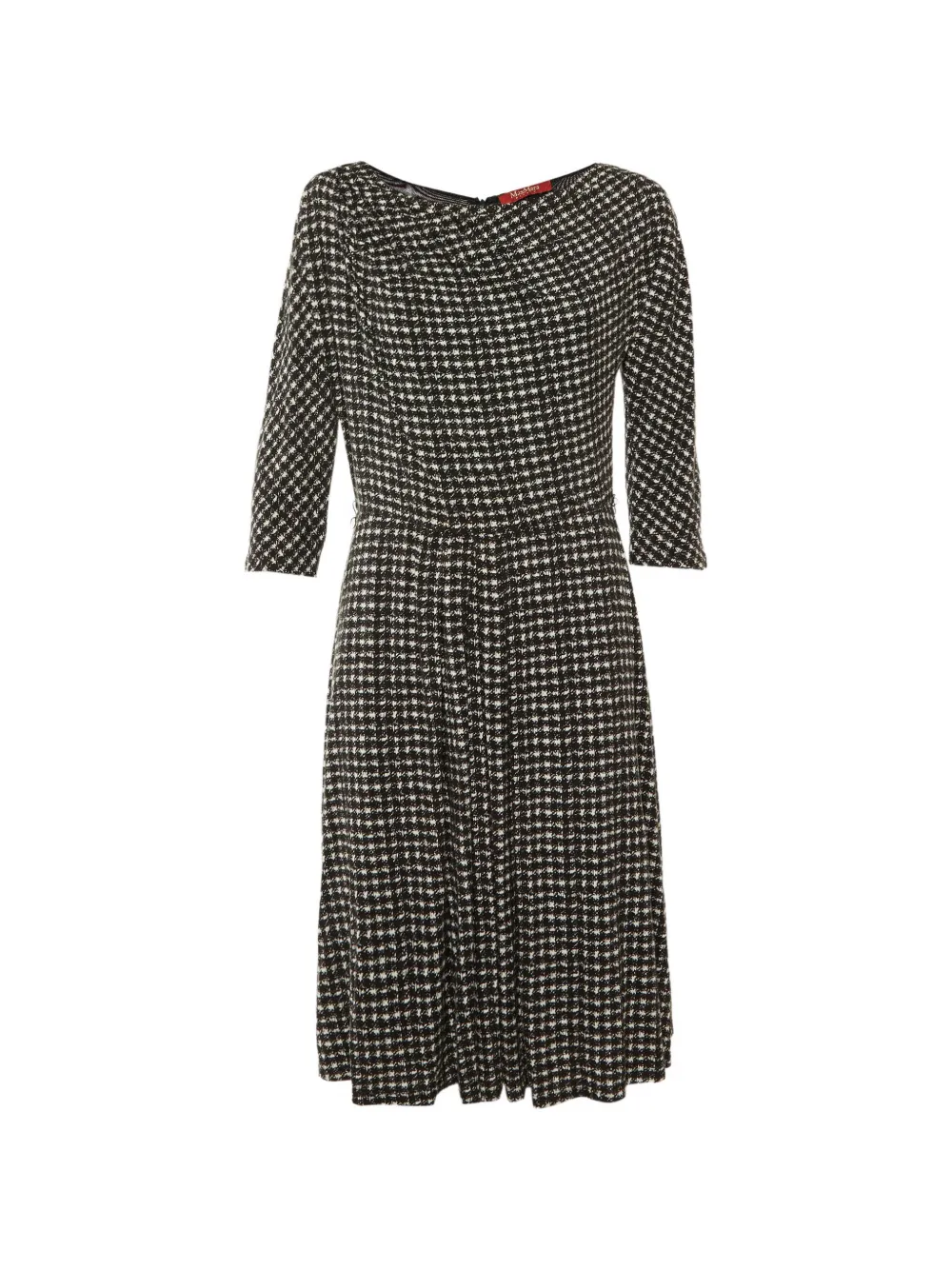 Max Mara printed jersey midi dress - Nero