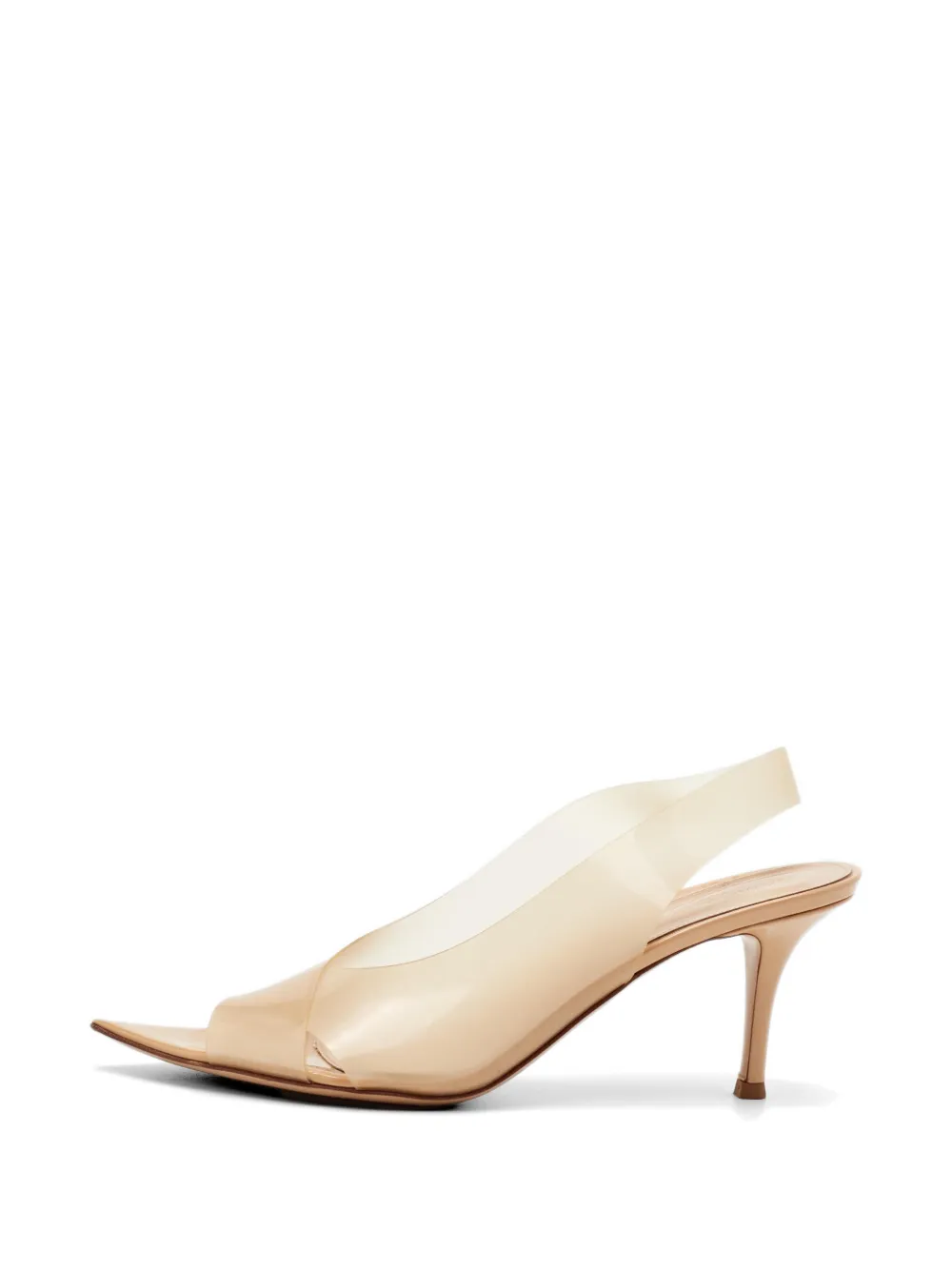 Gianvito Rossi Lyn slingback sandals - Weiß