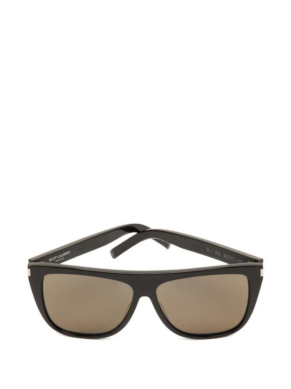 Saint Laurent Pre-Owned SL 1 rectangular sunglasses - Schwarz