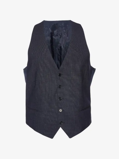 Armani Vintage chaleco con botones