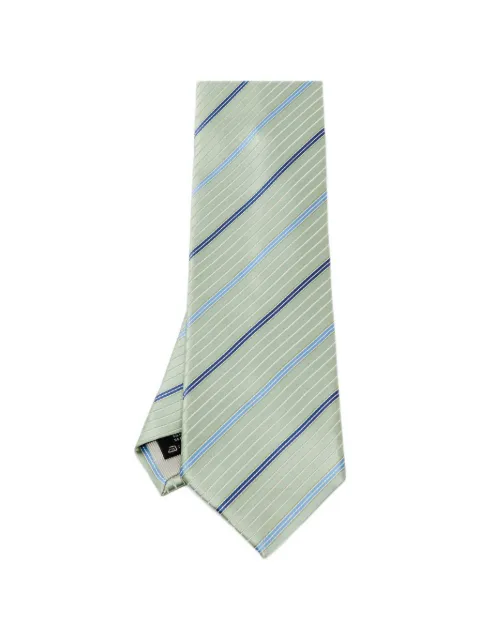 Ermenegildo Zegna Vintage striped silk tie
