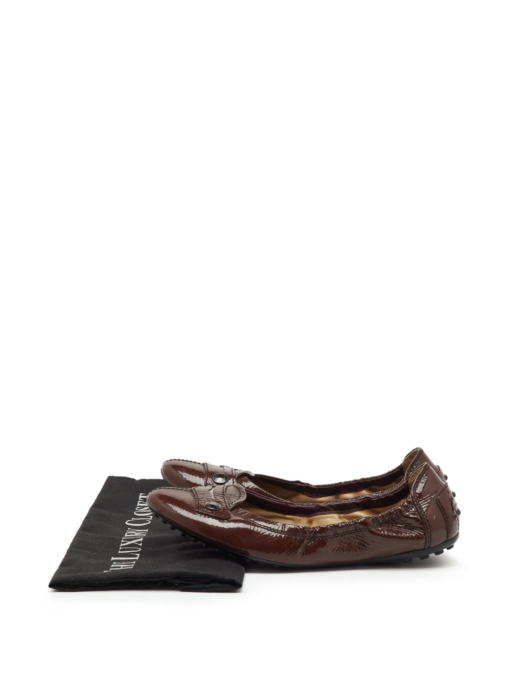 Tod's Vintage mocassins en daim - Marron