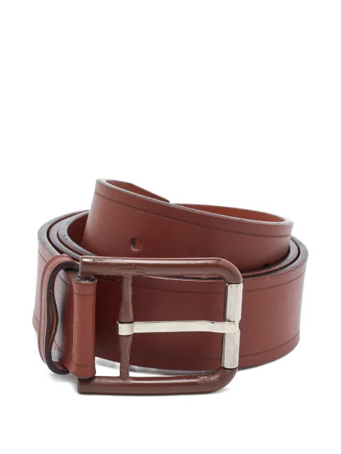 Ferragamo Pre-Owned leather buckle belt