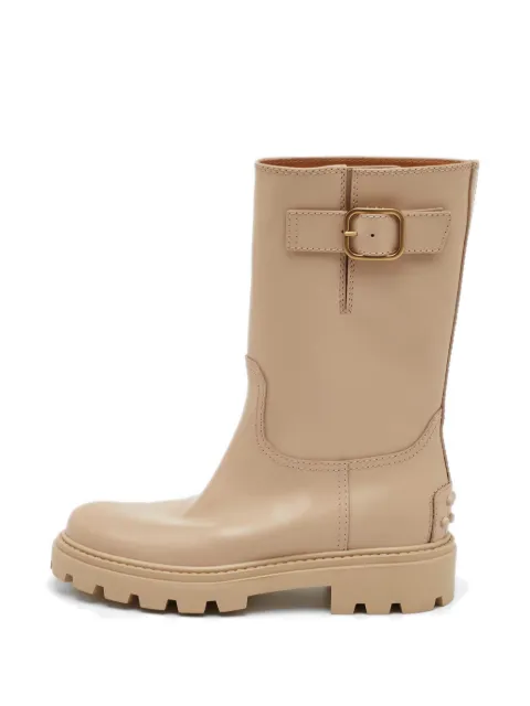 Tod's Vintage buckle-detail biker boots